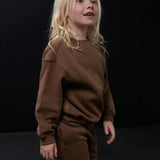 Oversized fleece sweatshirt