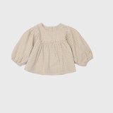 Nadia gingham top and bloomers set