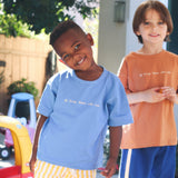 All Things Bloom With Love T-Shirt | Bright Blue
