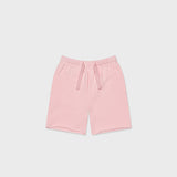 Cotton Sweat Short With Raw Hem