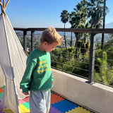 Good Old Days Pullover | Sunshine Green