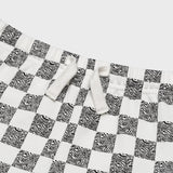 Cotton Sweat Short With Raw Hem