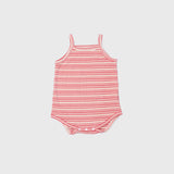 Ames stripe ribbed onesie