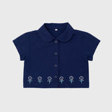 Merrick floral embroidered set