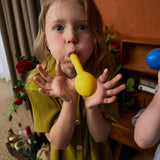 Pastel Collar Pleats Top & Bottom Set