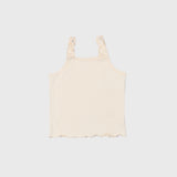 Kess ribbed ruffle tank