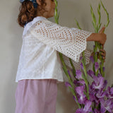 AGNES BLOUSE | SCALLOP EMBROIDERY