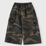 Auden cargo wide leg jean