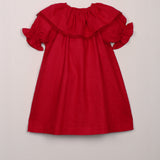 Ines Dress | Rojo Deshilado