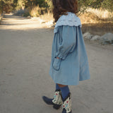 Sofia Dress | Azure Corduroy