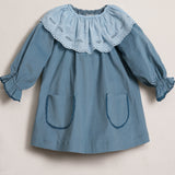 Sofia Dress | Azure Corduroy