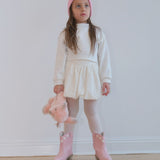 Corduroy Balloon Skirt