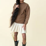 Relaxed Organic Cotton Fleece Sweatshirt