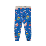 Bug Garden Pima Blend Pajama Set - Blue