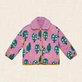Little Owl Reversible Sherpa Jacket