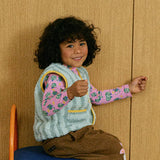 Cozy Reversible Sherpa Vest - Mint