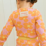 Orange Blossom Pajama Set