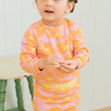 Orange Blossom Pajama Set