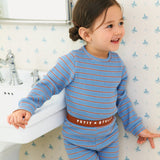 Blue Cocoa Nights Pajama Set