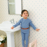 Blue Cocoa Nights Pajama Set