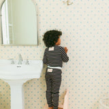 Candy Stripe Pajama Set