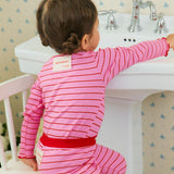 Cherry Stripe Pajama Set