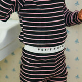 Candy Stripe Pajama Set