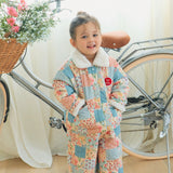 Flora Patch Cozy Reversible Jacket