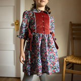 GWEN DRESS | RUST FLORAL