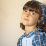 GWEN DRESS | INDIGO PLAID