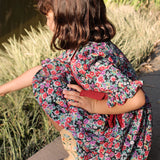 GWEN DRESS | RUST FLORAL