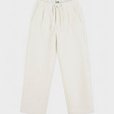 Organic Cotton Recycled Polyester Pleated Pant