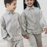 Organic Cotton Denim Balloon Shirt