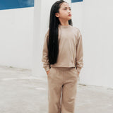 Organic Cotton Cropped Sweatshirt