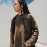 Organic Cotton Knit Sweater