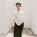 Organic Cotton Wide Leg Cargo Pant