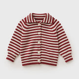 Emerson striped knit cardigan