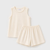 Rhys pointelle tank and short set