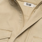 Organic Cotton Boxy Cargo Jacket 