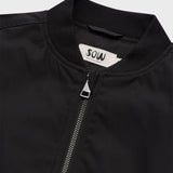 Bomber Jacket With Side Zips