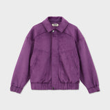 Oversized Faux Suede Jacket