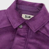 Oversized Faux Suede Jacket