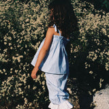 Maria Blouse Oxford Stripe