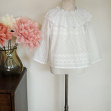 Agnes Blouse | Heart Embroidery