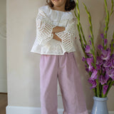 AGNES BLOUSE | SCALLOP EMBROIDERY