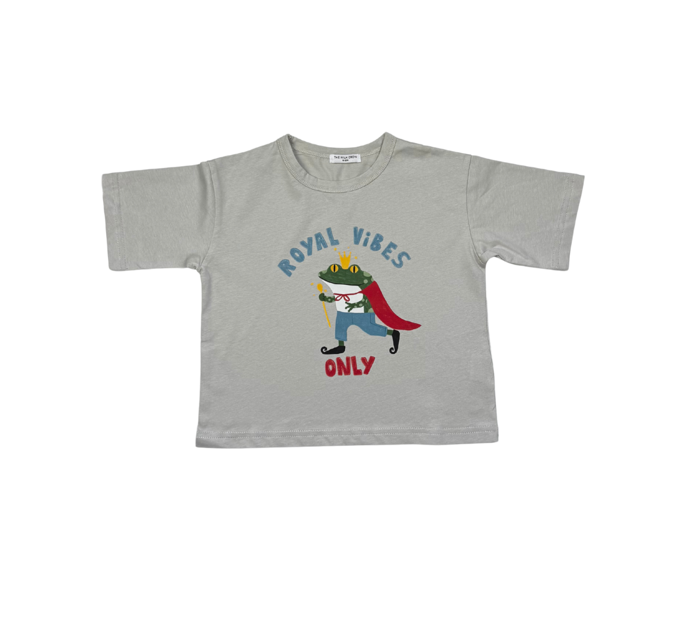 Royal Vibes T-shirt | Gray