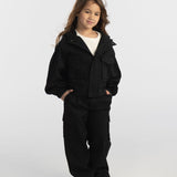 Organic Cotton Wide Leg Cargo Pant