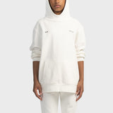 Relaxed Cotton Hoodie With Print