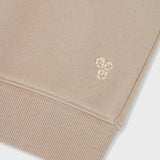 Relaxed Cotton Hoodie With Print