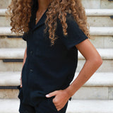 Organic Cotton Waffle Short